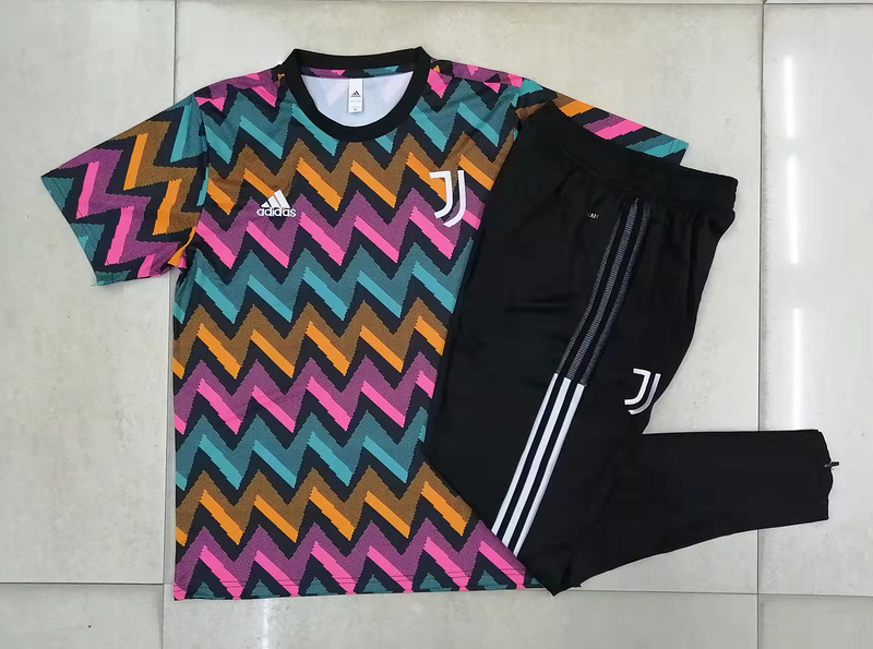 AAA Quality Juventus 22/23 Colourful Training Kit Jerseys